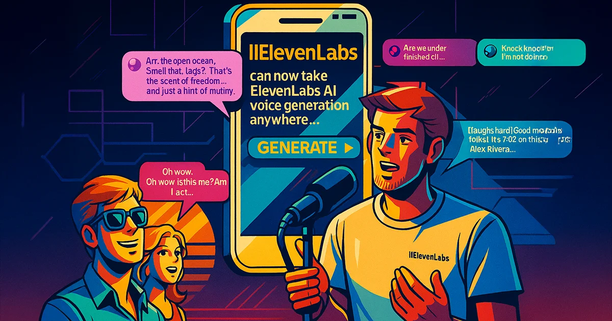 Die neue Elevenlabs mobil App